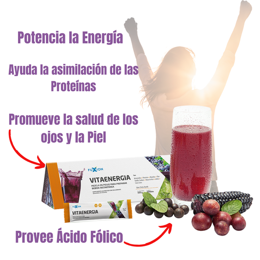 VITAENERGIA DE FUXION (9 Vitaminas + Antioxidantes)