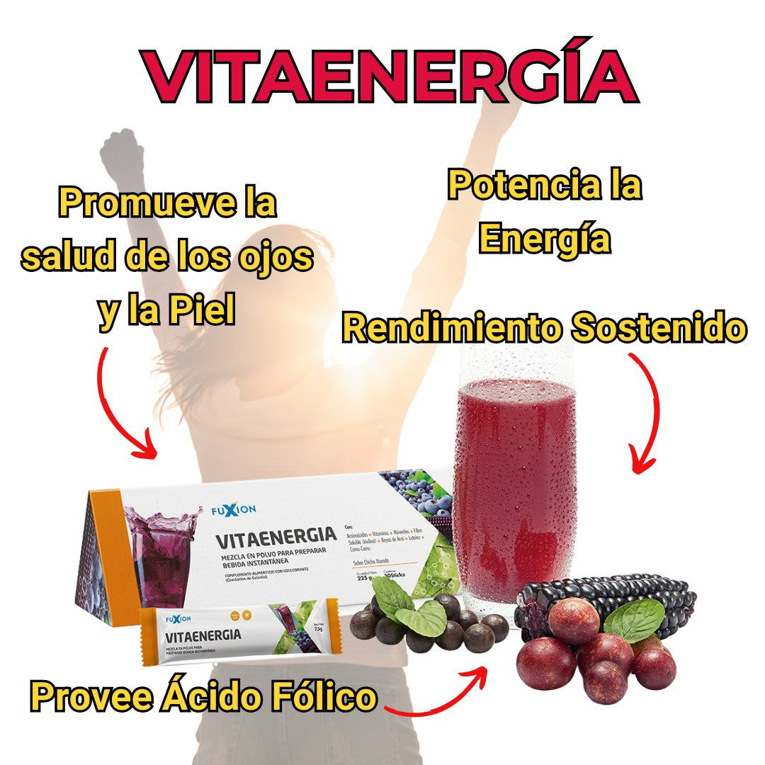 VITAENERGIA DE FUXION (9 Vitaminas + Antioxidantes)