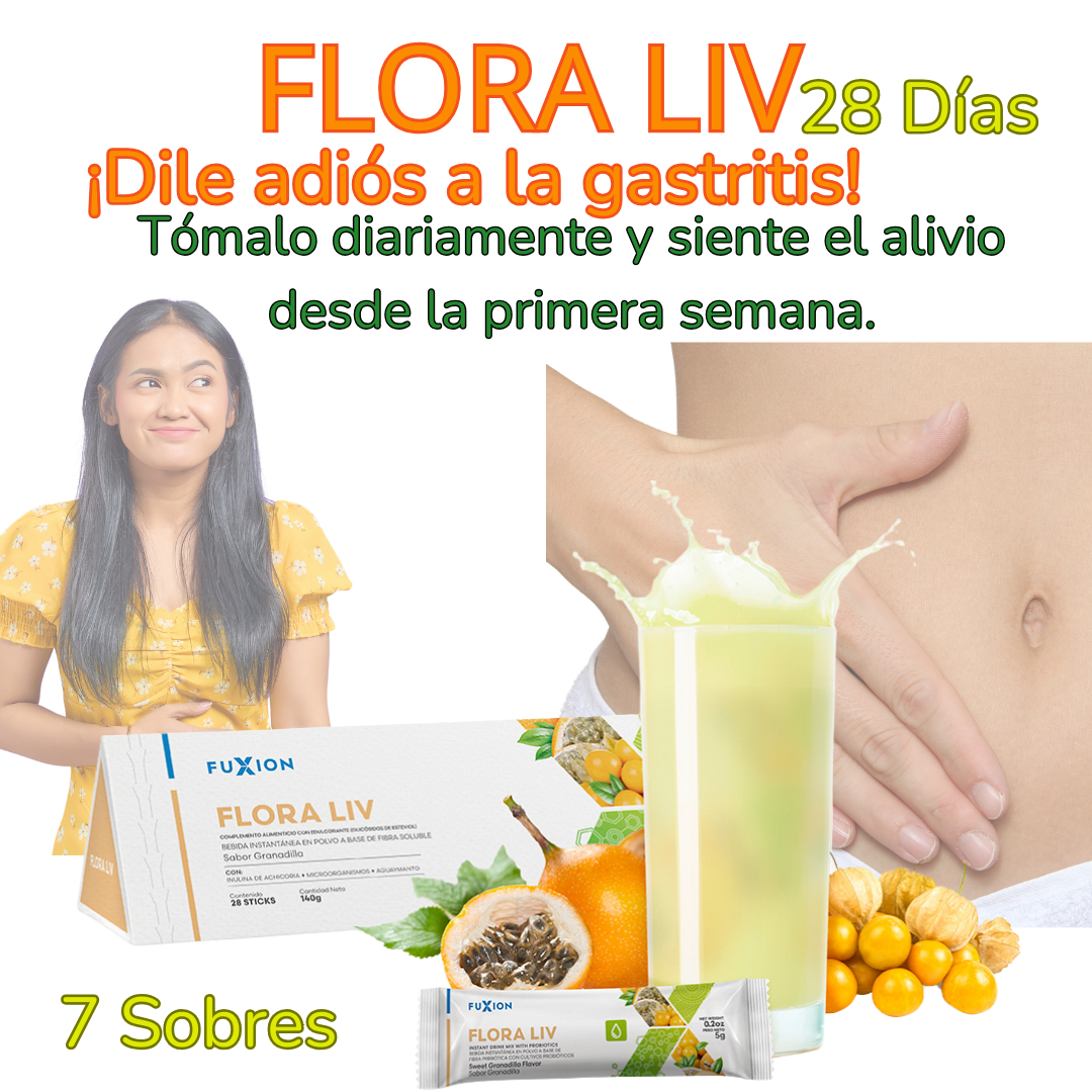 FLORA LIV DE FUXION (Probióticos Naturales)