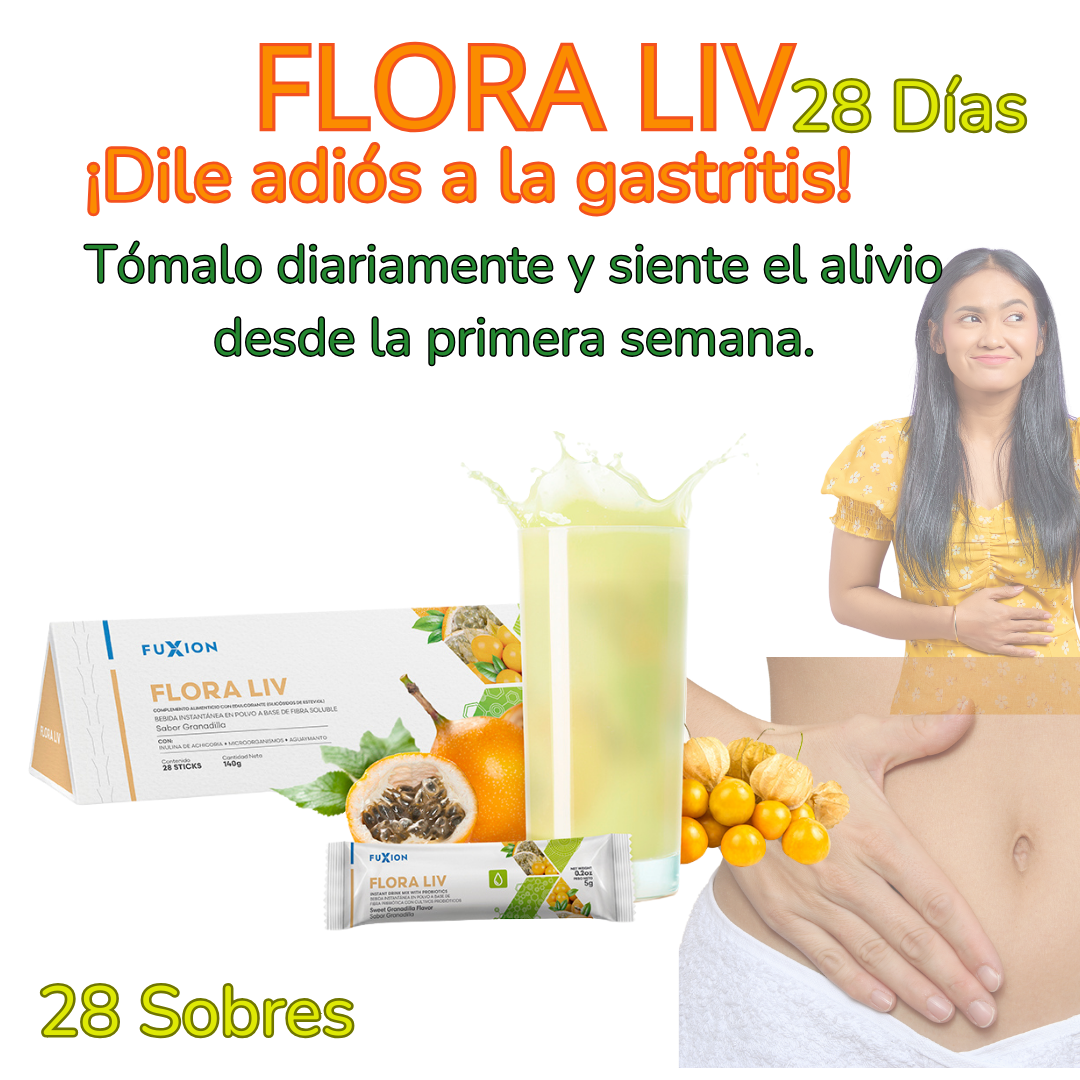 FLORA LIV DE FUXION (Probióticos Naturales)