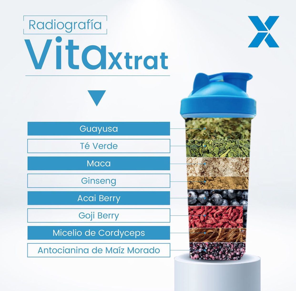 VITA XTRA T+ DE FUXION (Energizante y Multivitamínico Natural)