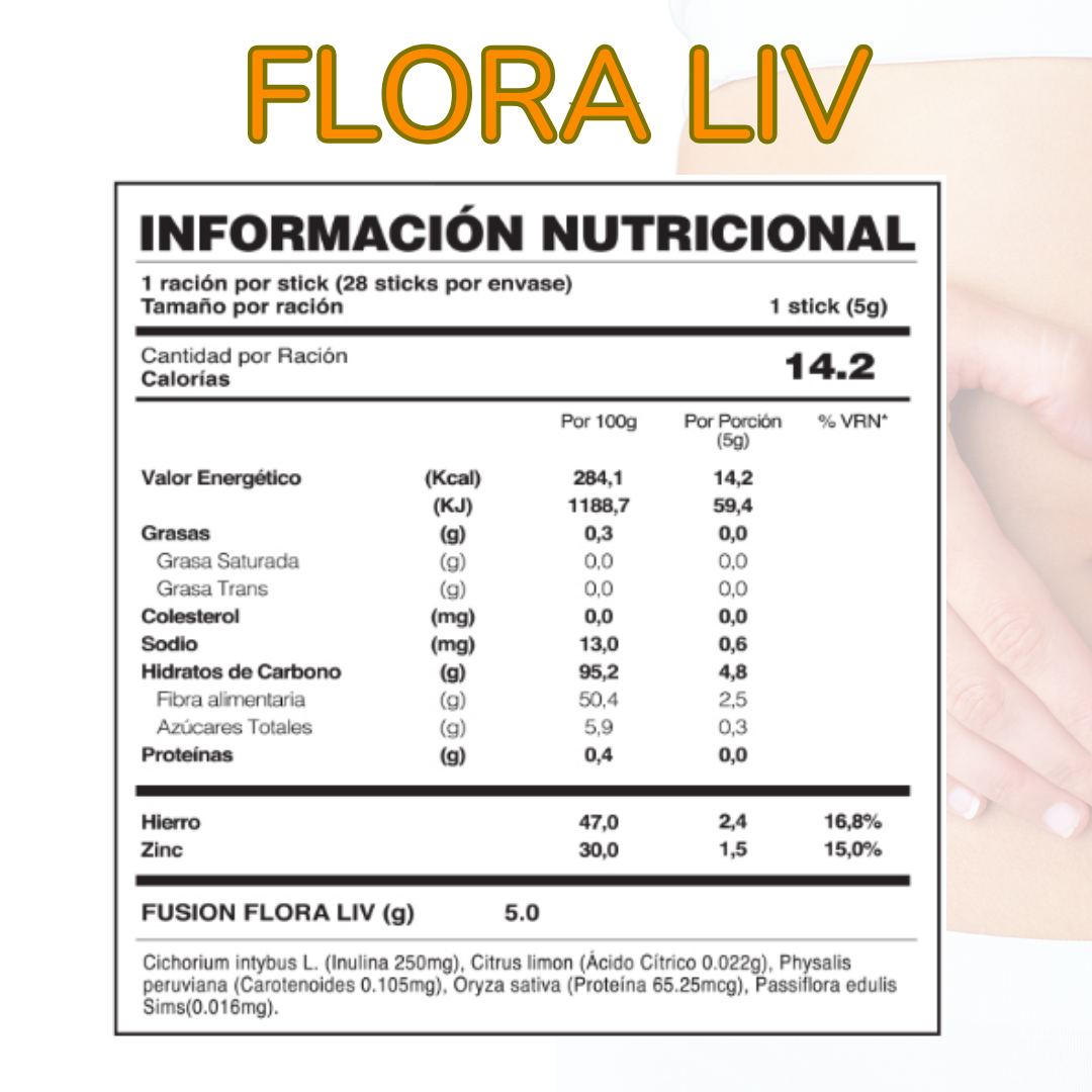 FLORA LIV DE FUXION (Probióticos Naturales)