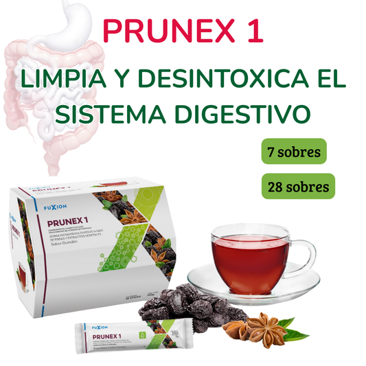 PRUNEX 1 DE FUXION (LIMPIEZA DEL SISTEMA DIGESTIVO)