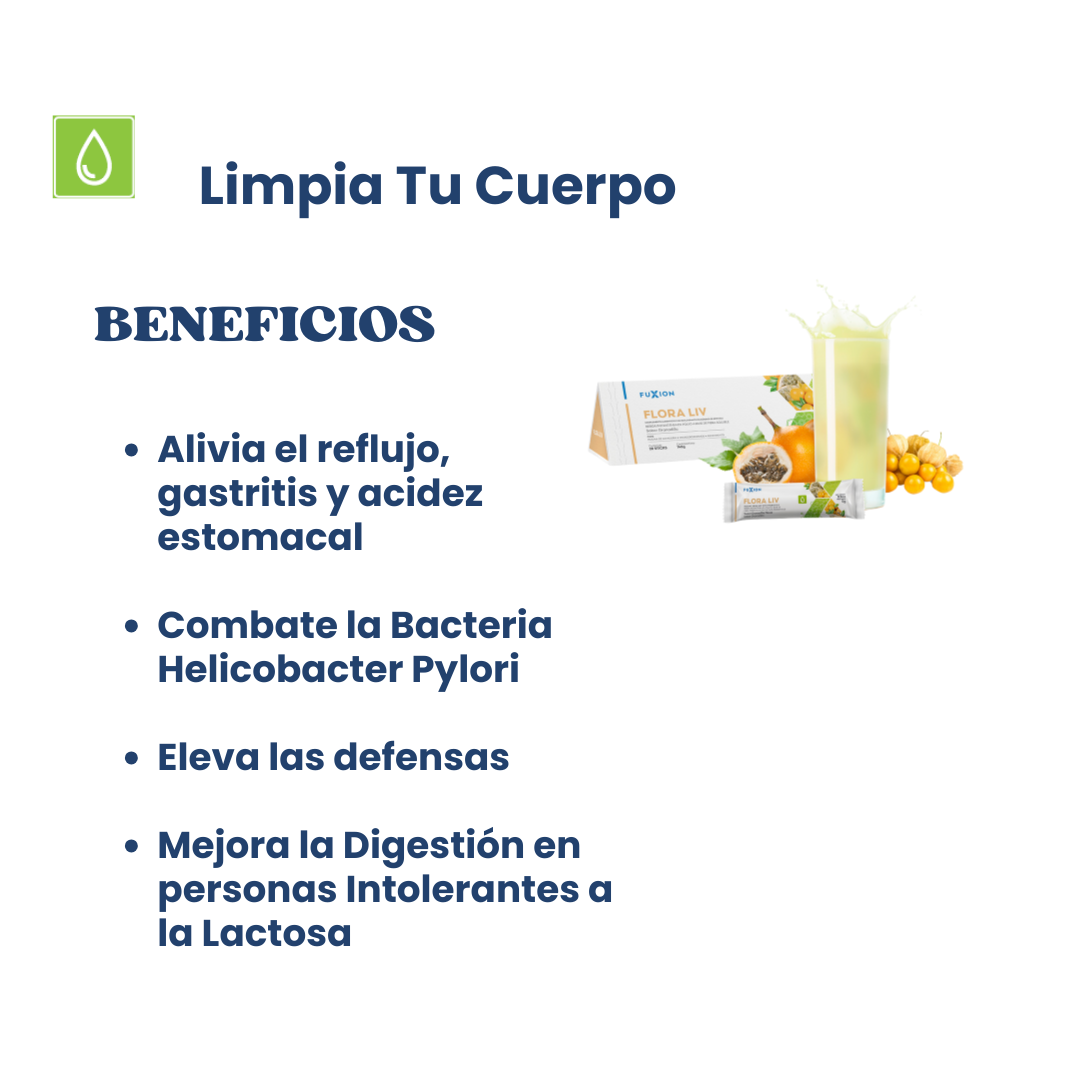 FLORA LIV DE FUXION (Probióticos Naturales)