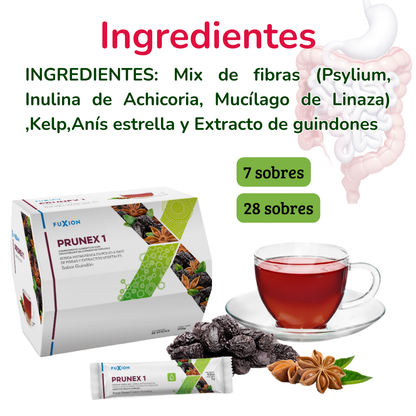 PRUNEX 1 DE FUXION (LIMPIEZA DEL SISTEMA DIGESTIVO)
