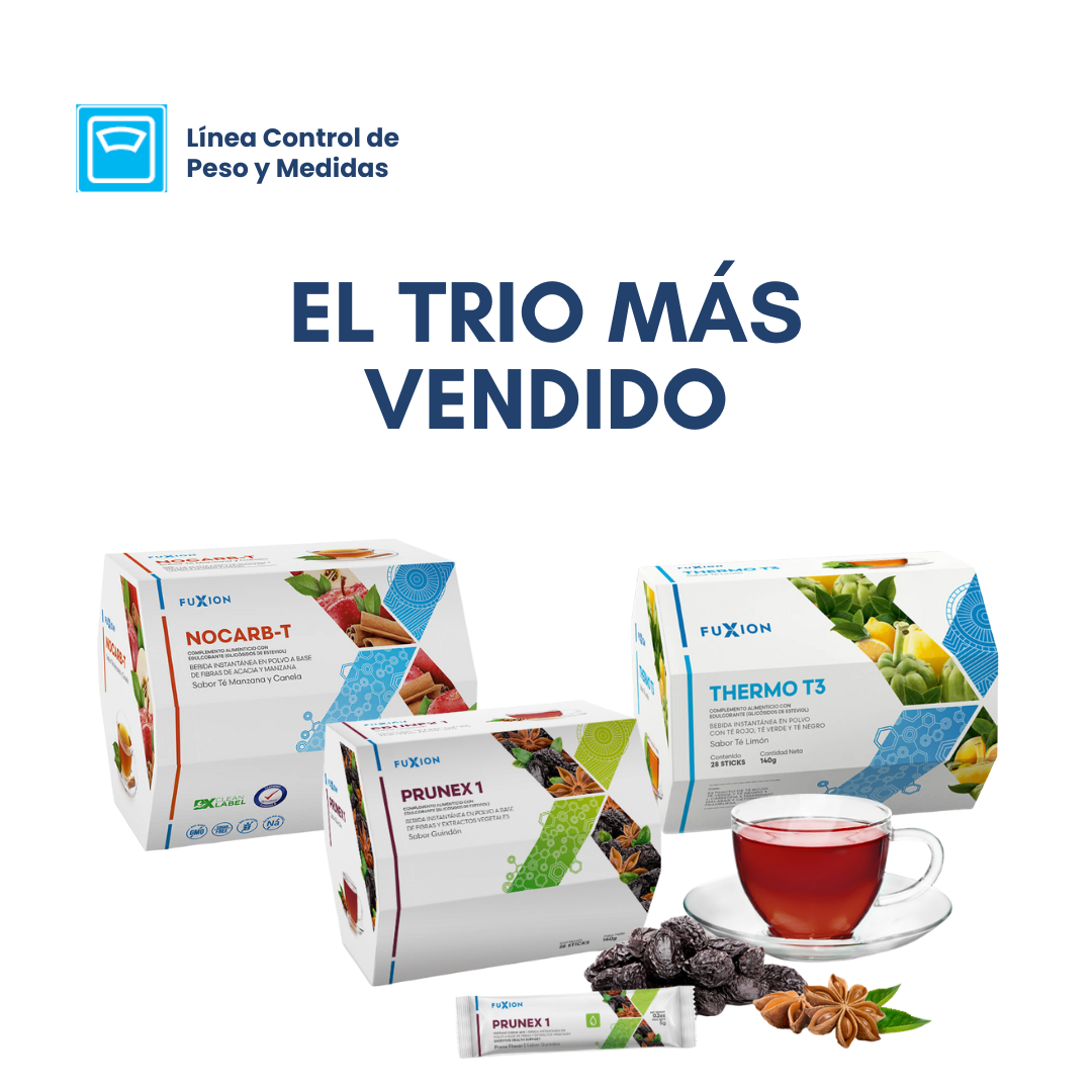 TRIO REDUCTOR QUEMA GRASA