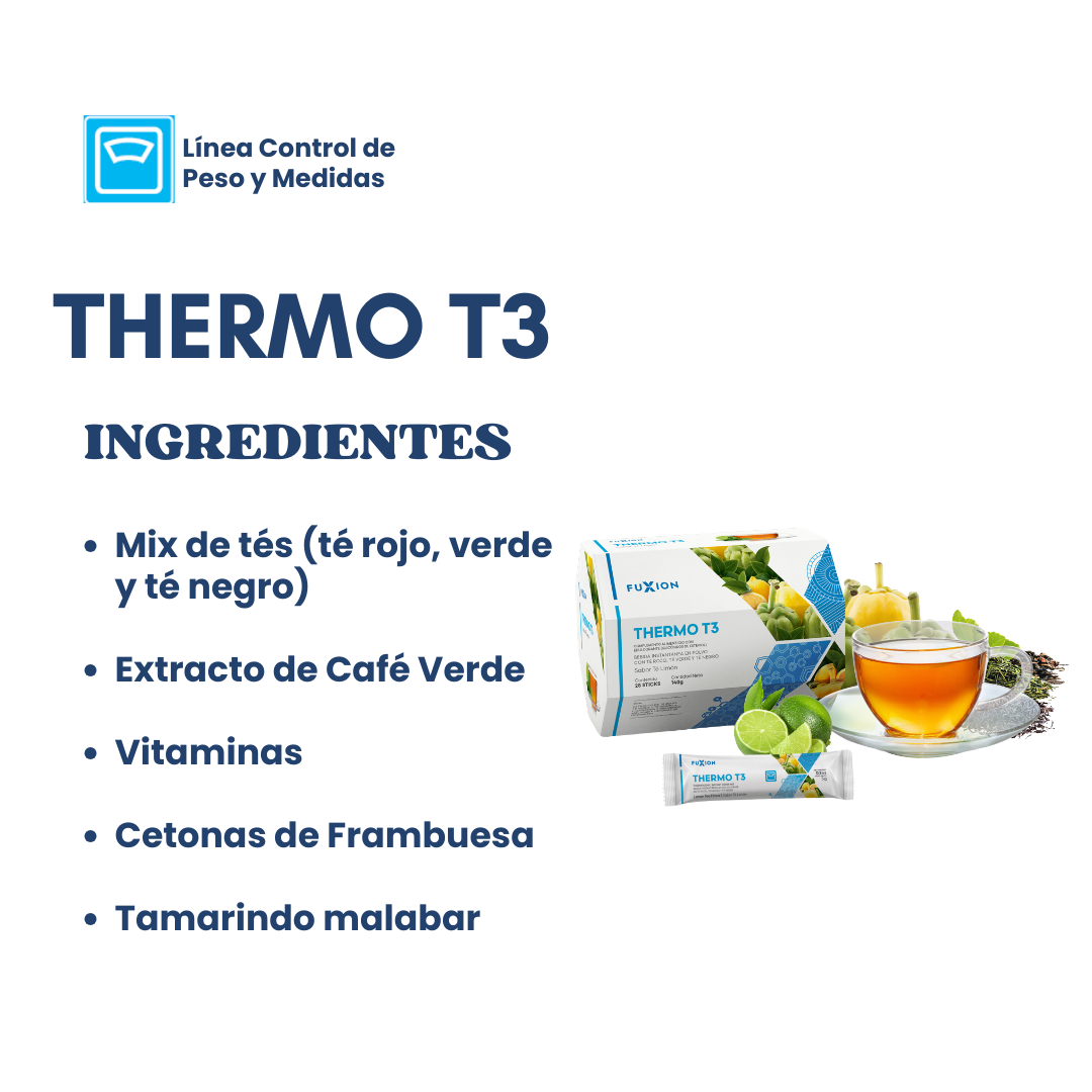 THERMO T3 FUXION Quemador de grasa