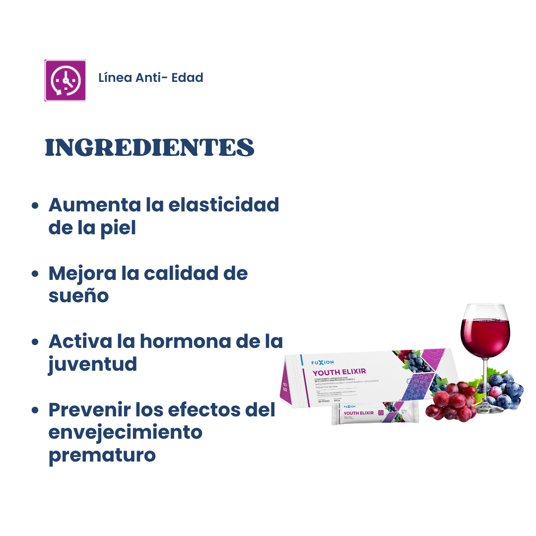 YOUTH ELIXIR HGH De FuXion® Con Resveratrol