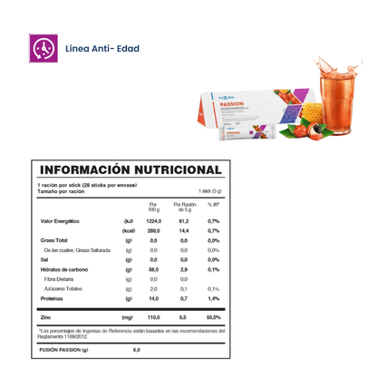 PASSION DE FUXION (Alivia el Cansancio de Piernas)