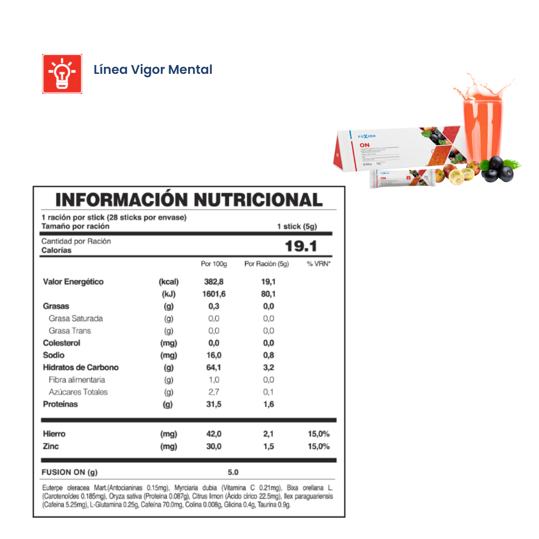 ON de FUXION ( Nutrición el Cerebro)