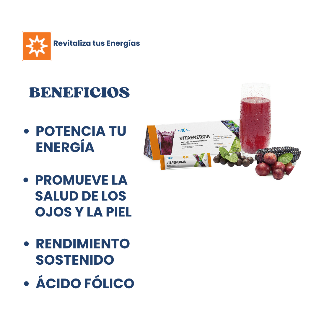 VITAENERGIA DE FUXION (9 Vitaminas + Antioxidantes)