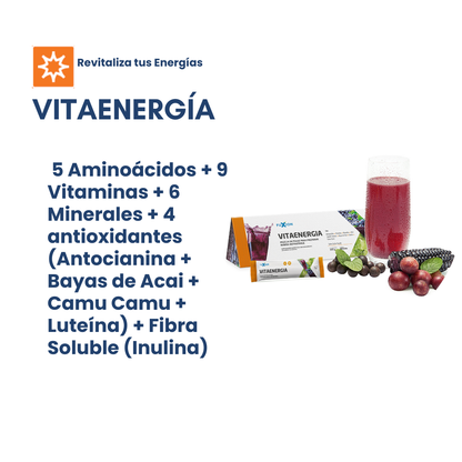 VITAENERGIA DE FUXION (9 Vitaminas + Antioxidantes)