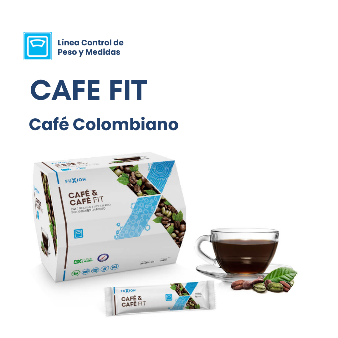 CAFÉ & CAFÉ FIT DE FUXION - Mejora glucosa y ayuda a quemar grasa