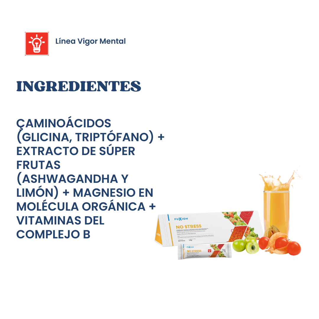 NO STRESS DE FUXION (Baja el Cortisol)