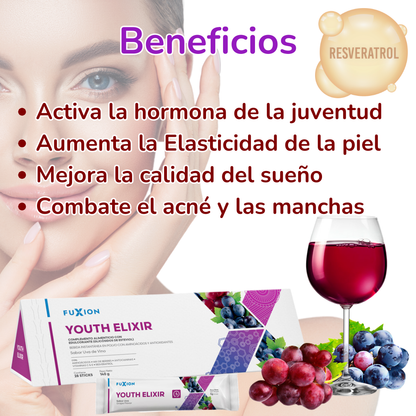 YOUTH ELIXIR HGH De FuXion® Con Resveratrol