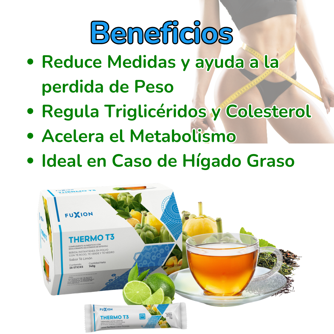 THERMO T3 FUXION Quemador de grasa