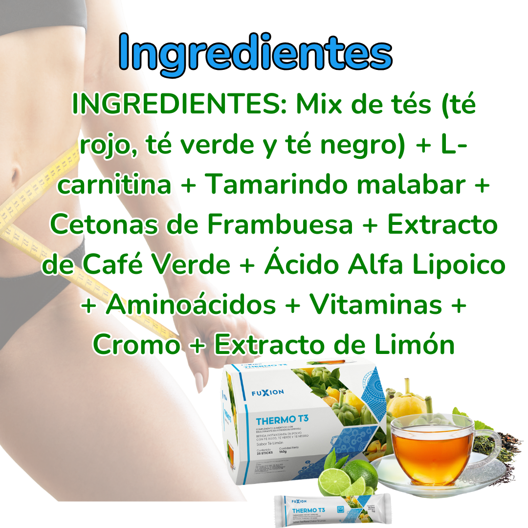 THERMO T3 FUXION Quemador de grasa
