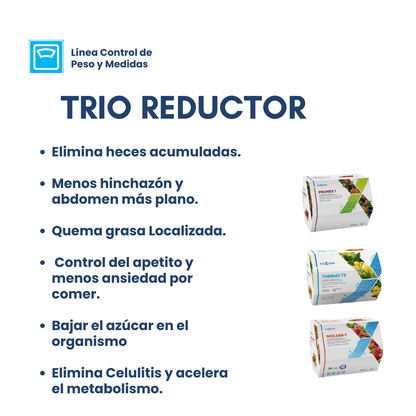 TRIO REDUCTOR QUEMA GRASA