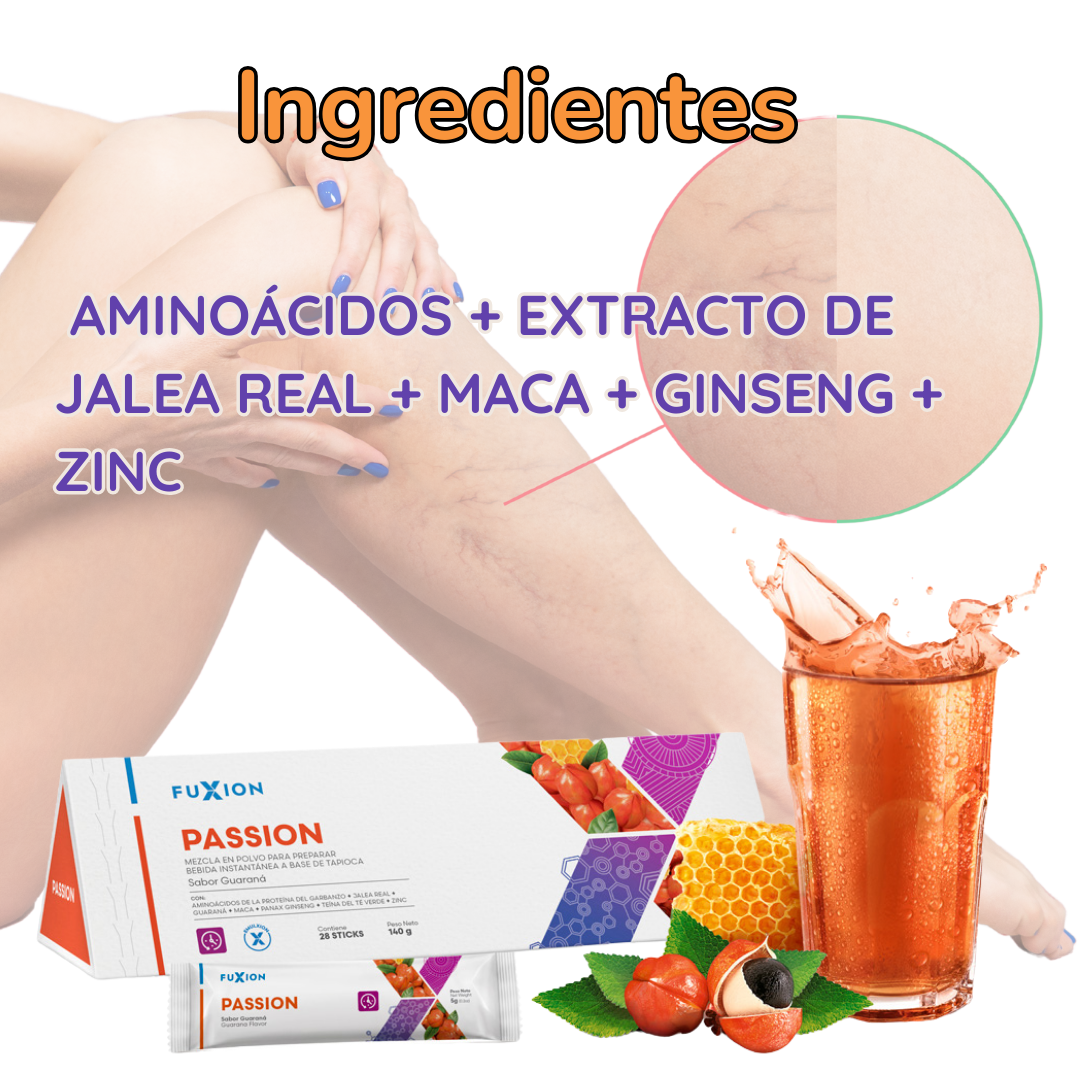 PASSION DE FUXION (Alivia el Cansancio de Piernas)