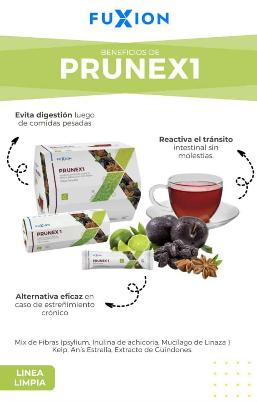 PRUNEX 1 DE FUXION (LIMPIEZA DEL SISTEMA DIGESTIVO)