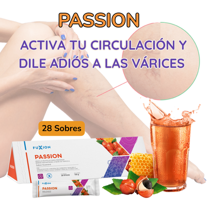 PASSION DE FUXION (Alivia el Cansancio de Piernas)