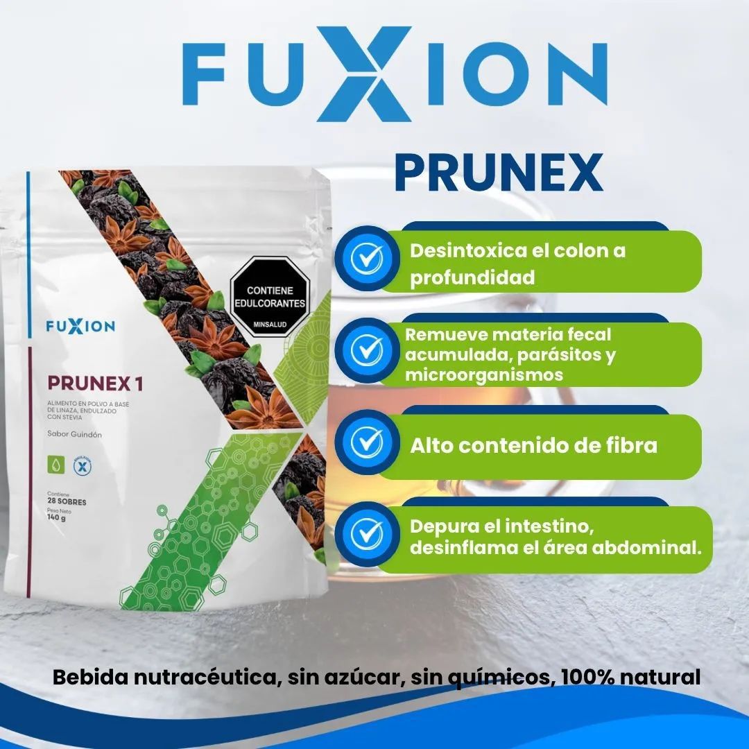PRUNEX 1 DE FUXION (LIMPIEZA DEL SISTEMA DIGESTIVO)