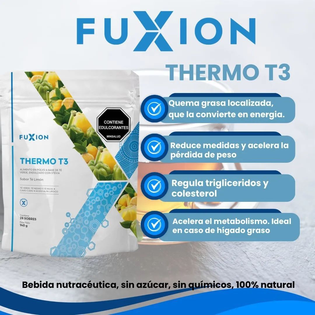 THERMO T3 FUXION- Quemador de grasa Rebelde