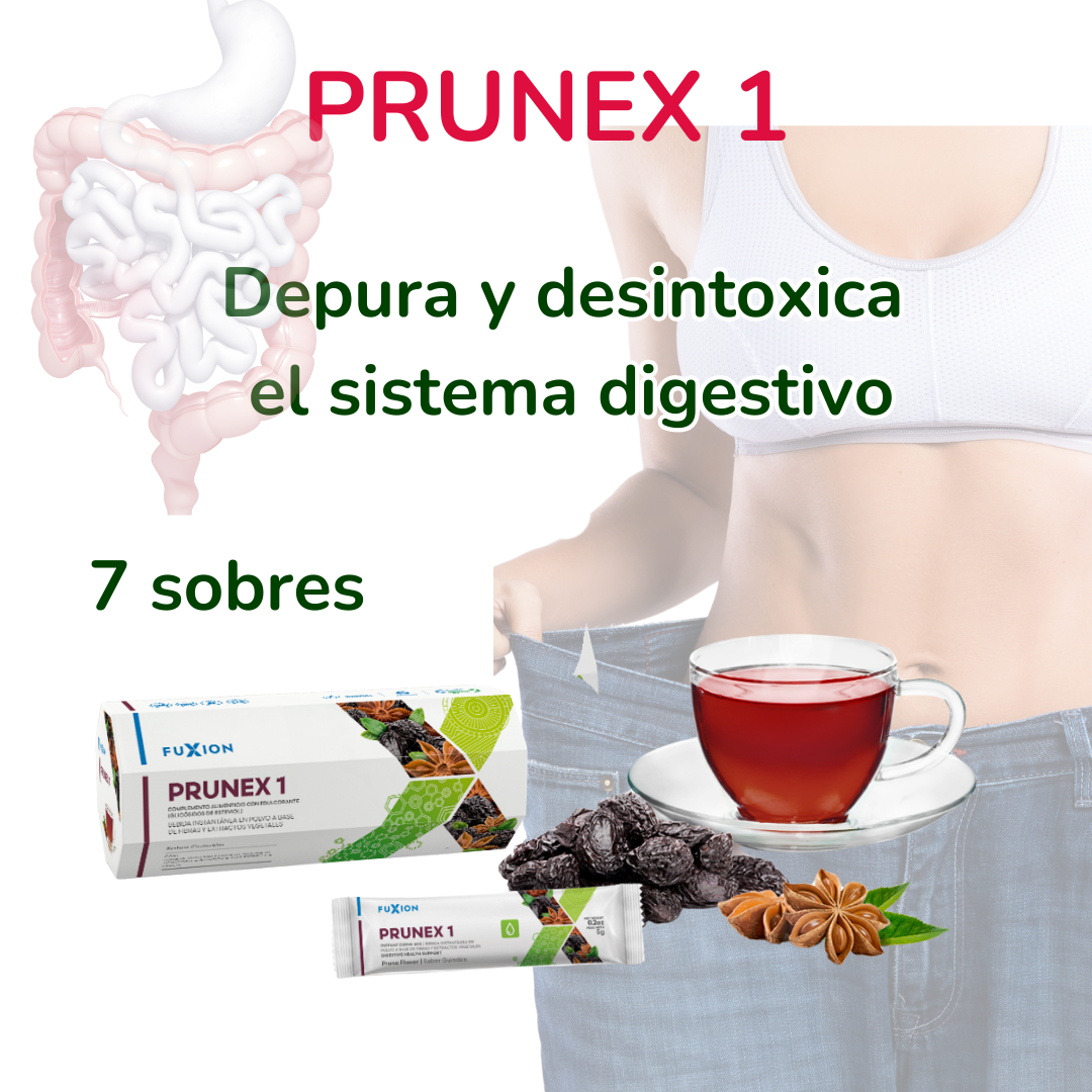 PRUNEX 1 DE FUXION (LIMPIEZA DEL SISTEMA DIGESTIVO)